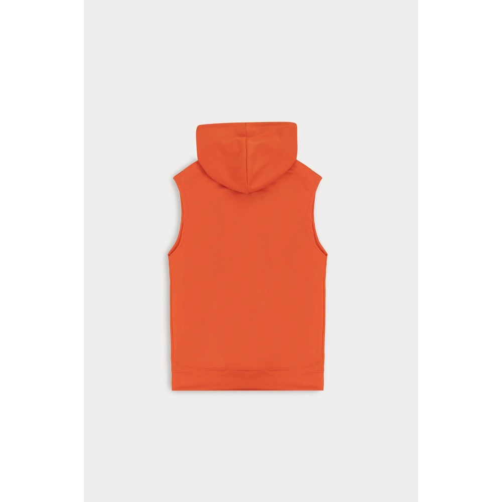 Sleeveless Hooded Top