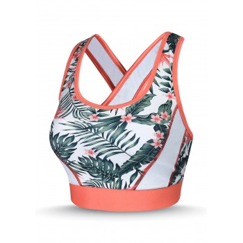 Aero Dry Floral Sports Bra