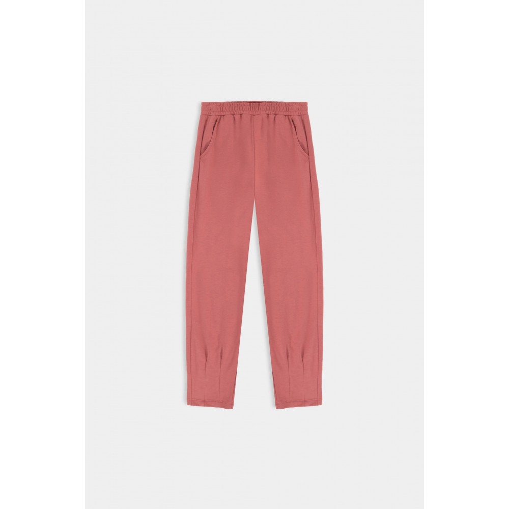 Basic Solid Slouchy Trouser