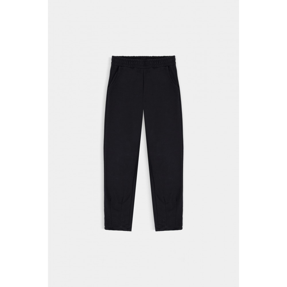 Basic Solid Slouchy Trouser