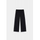 Wide Leg Trousers With Pleat Detail