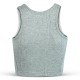 Rib Crop Tank