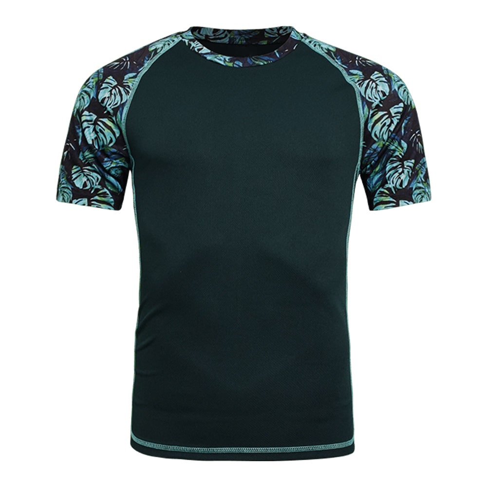 Summer Tropical Raglan Sleeves Tee