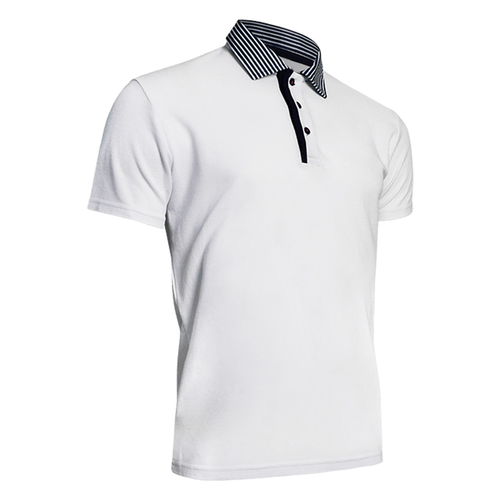 Spread Collar Polo Shirts 