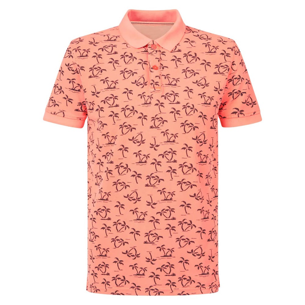 Polo Shirt With All-over Print