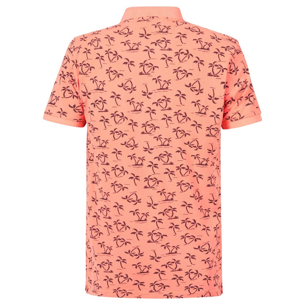 Polo Shirt With All-over Print