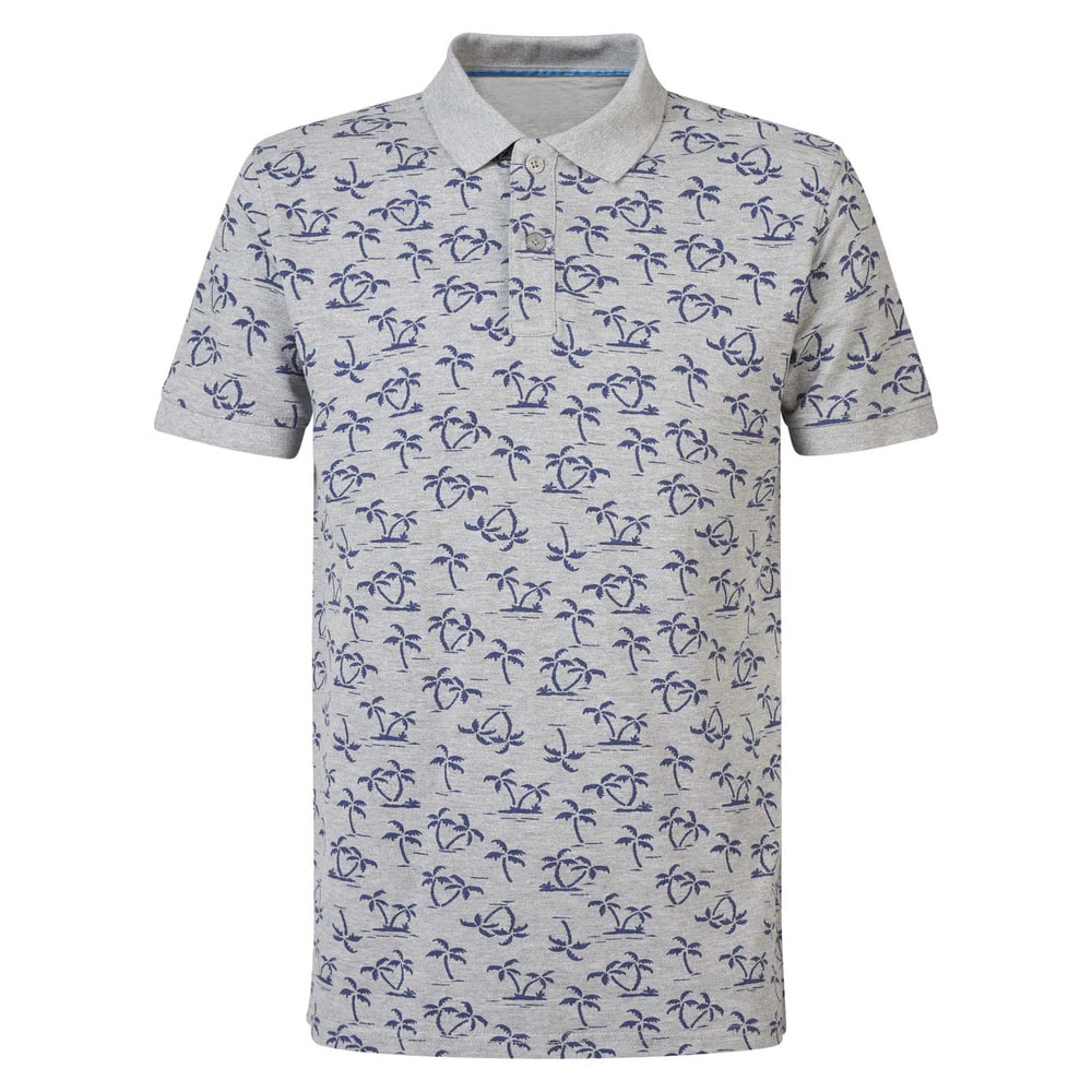 Polo Shirt With All-over Print