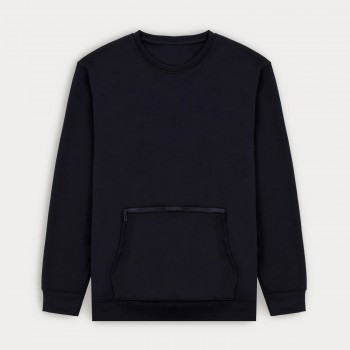 Sweatshirt With Kangaroo Pocket