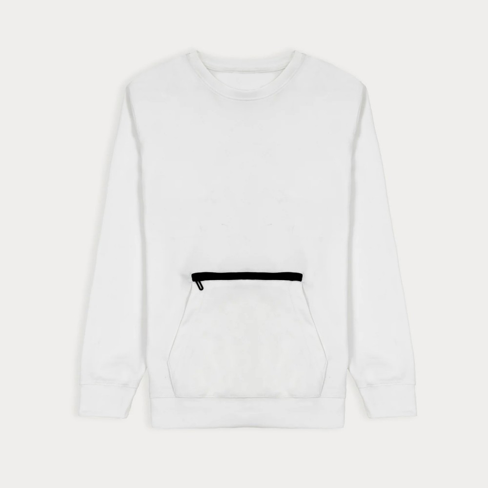 Sweatshirt With Kangaroo Pocket