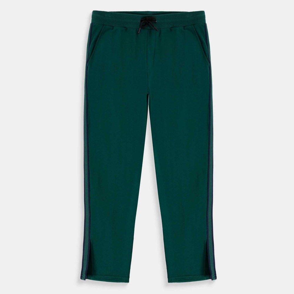 Side Striped Jogger Trouser With Slit