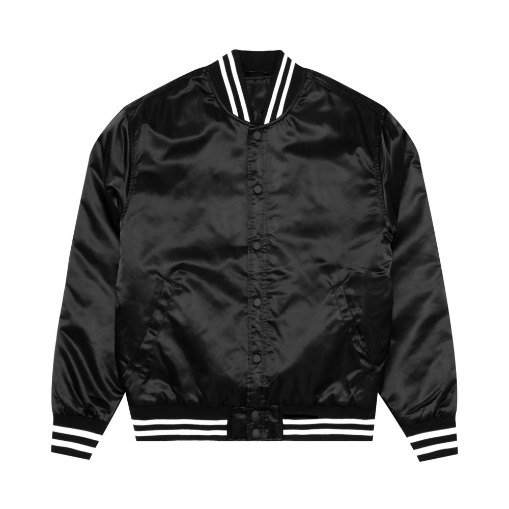 Satin Bomber Jacket