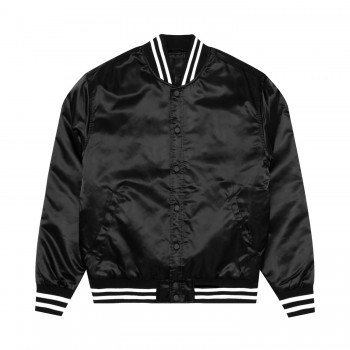 Satin Bomber Jacket