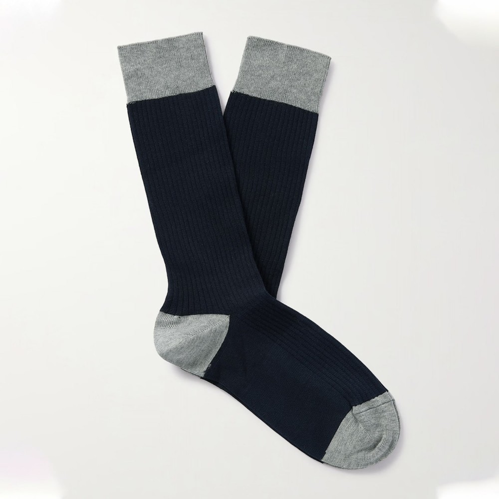 Cotton-Blend Socks