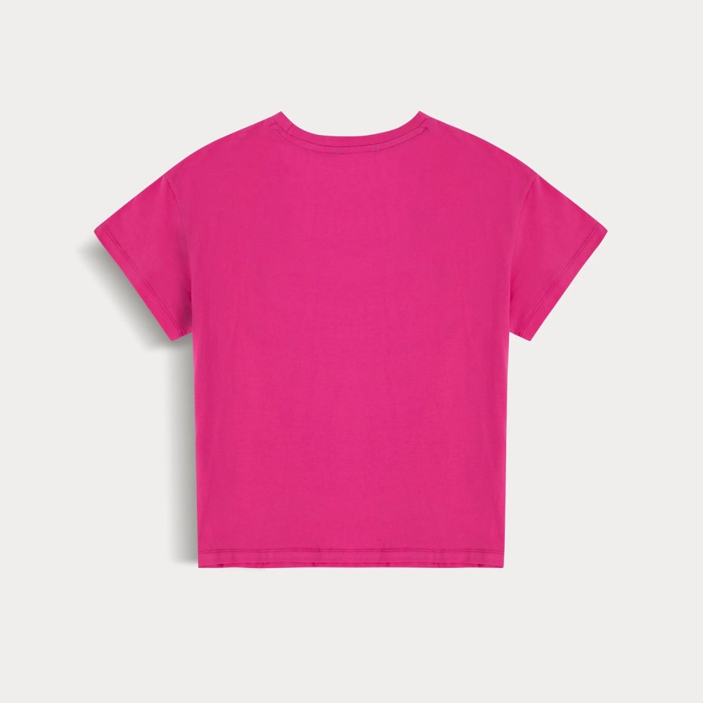 Basic T-shirt With Side Slits