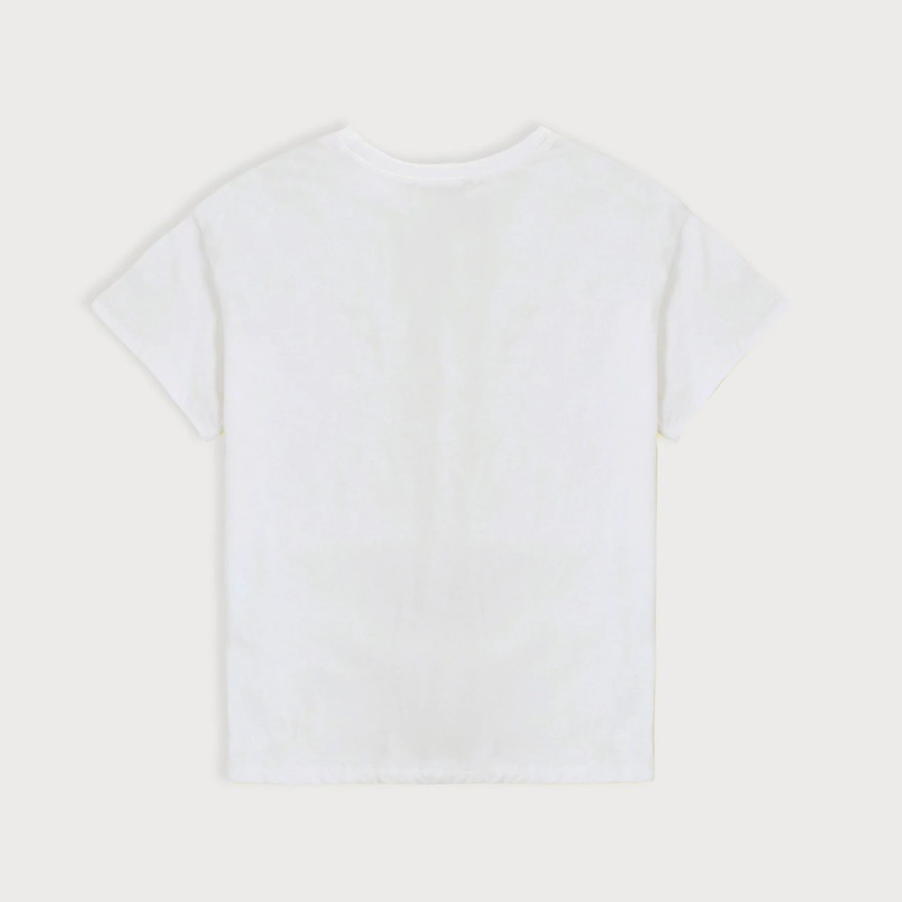 Basic T-shirt With Side Slits