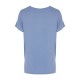 Women's Maternity Blue Knot Short Sleeve Top