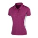 Women's Diamond Print Polo Shirt