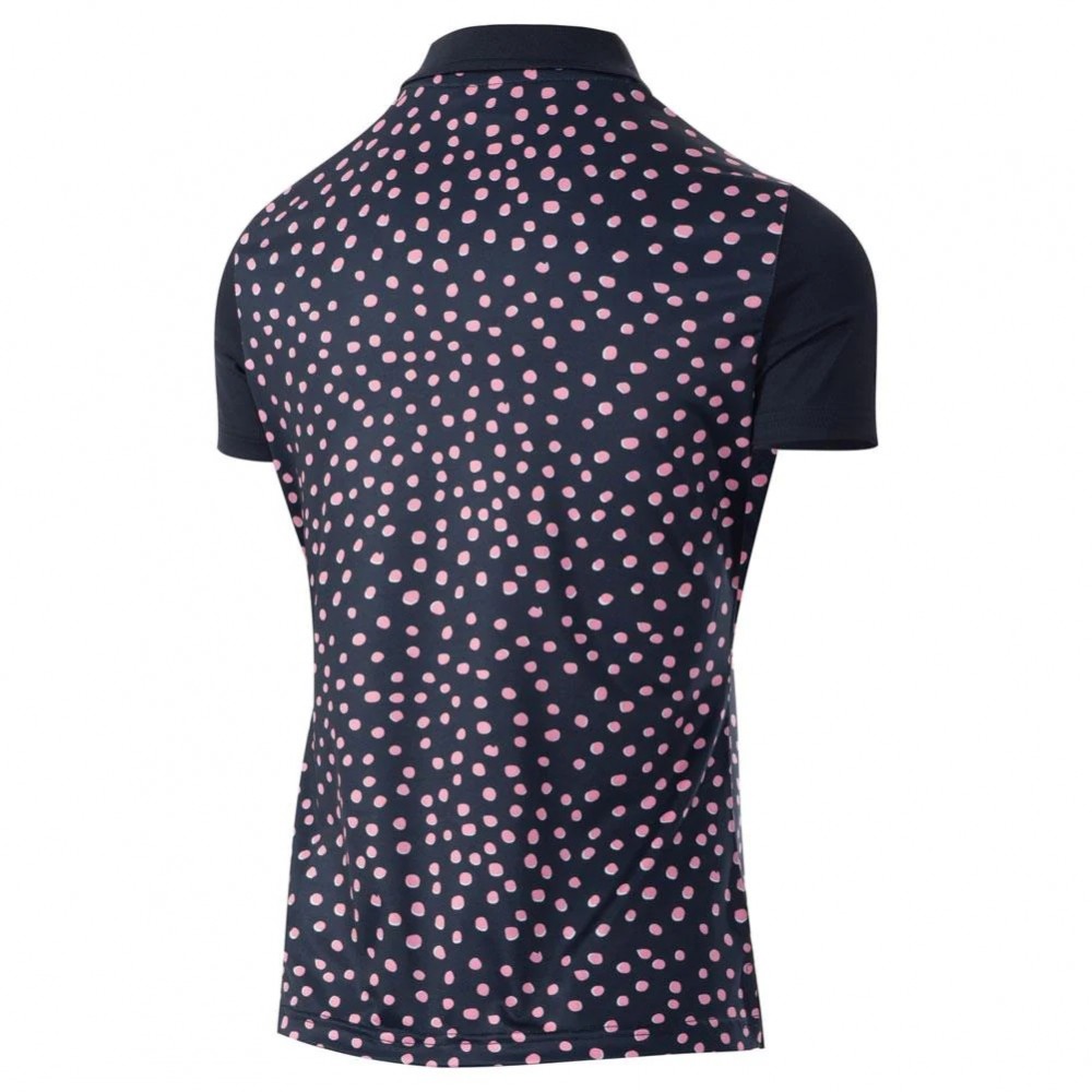 All Over Spotted Printed Polo Shirt