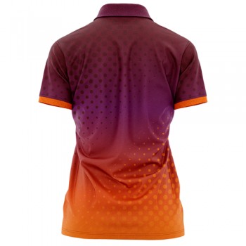 Women's Poly Interlock Sublimation Polo Shirt