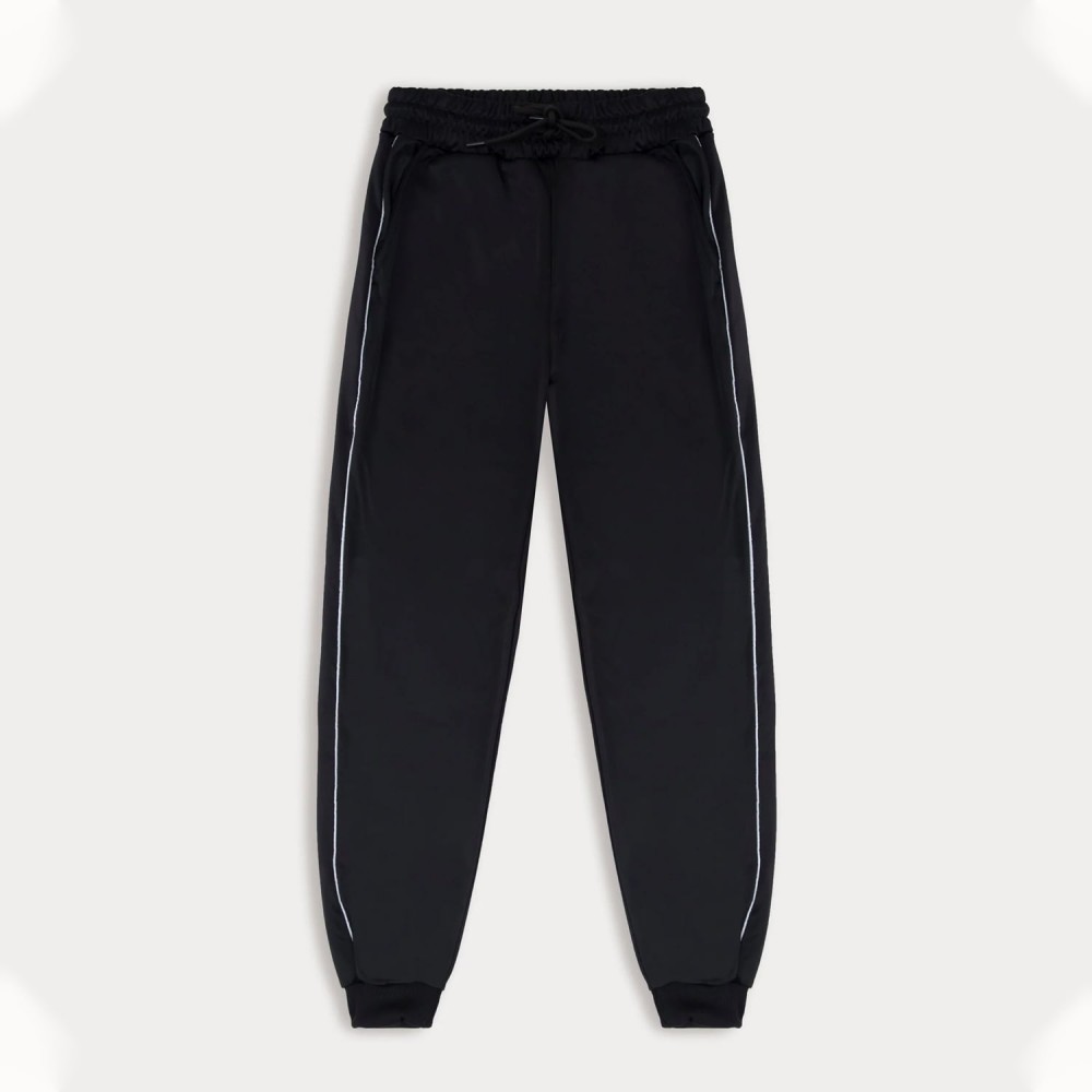 Joggers With Contrast Side Detail