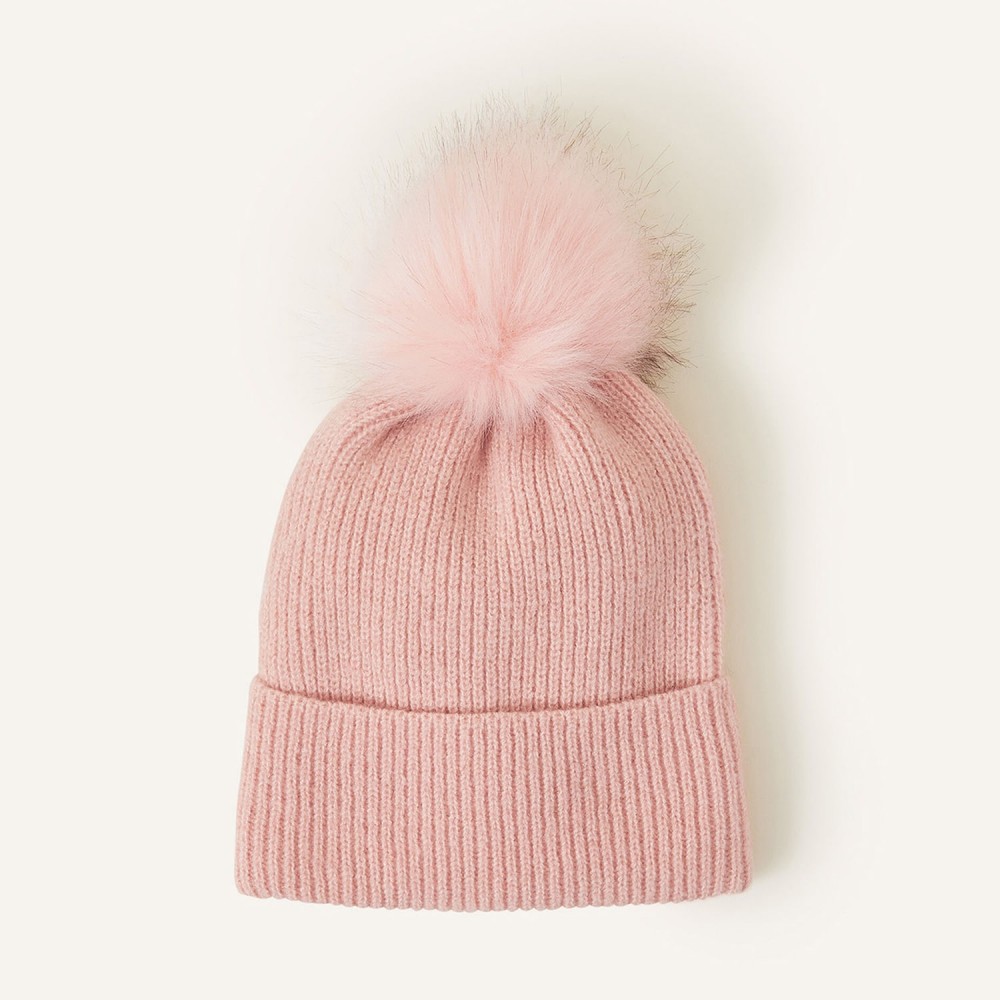 Knit Pom-Pom Beanie