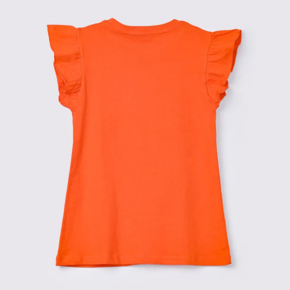 Frill Sleeves T-shirt