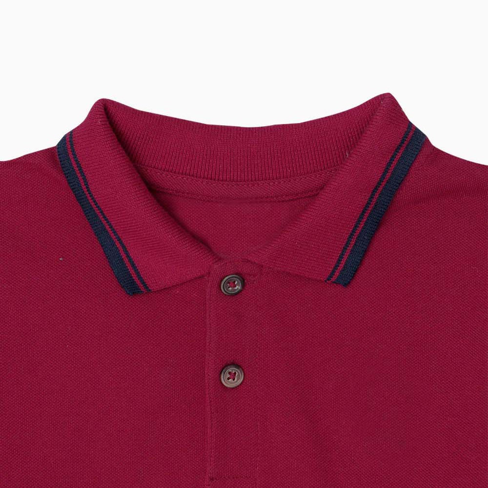 Boys Pique Full Sleeves Polo Shirts