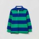 Striped Long Sleeve Polo Shirt