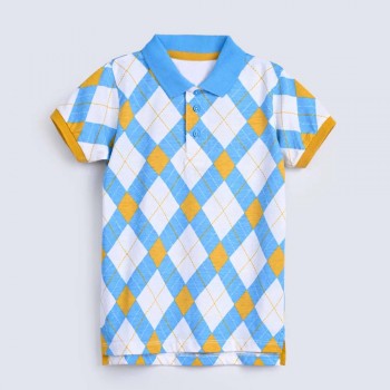 Boys Printed Polo