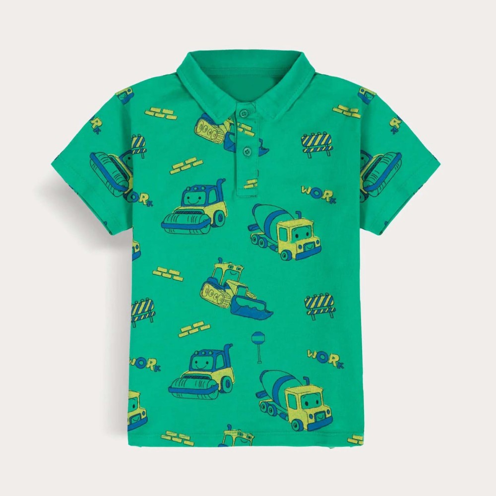 Cars Print Polo