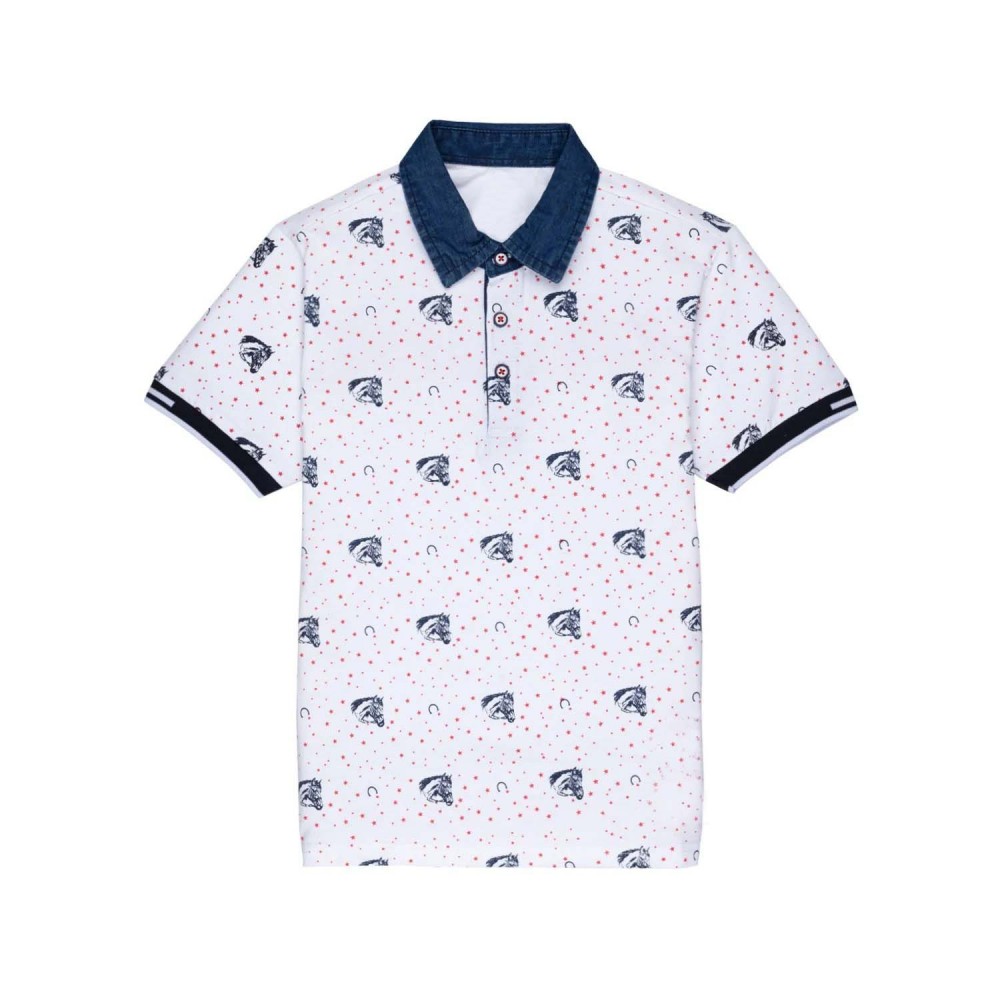 Kids Printed Polo