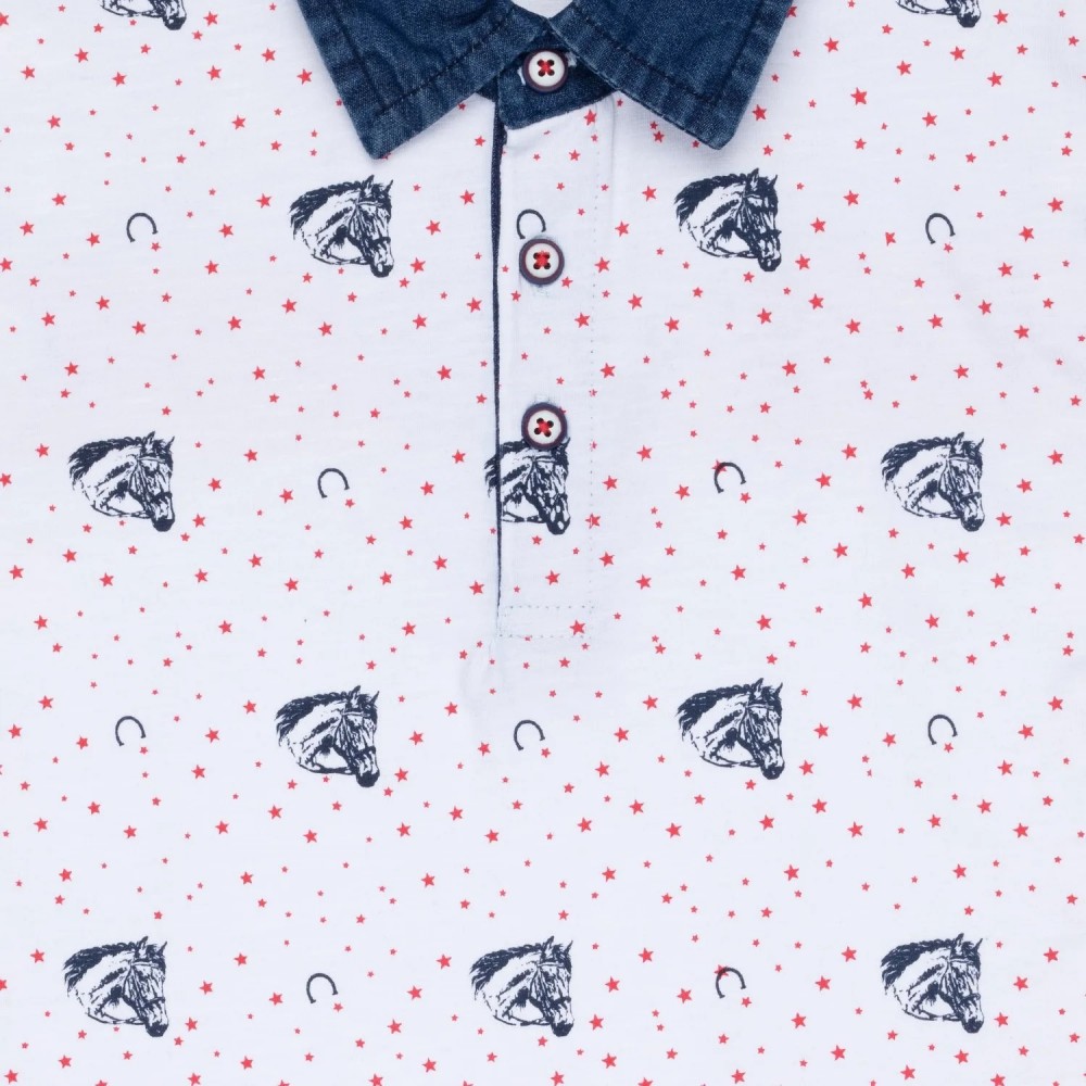 Kids Printed Polo