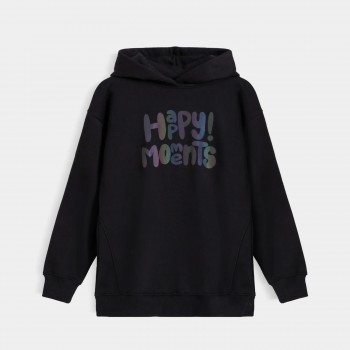 Happy Moments Printed Hoodie