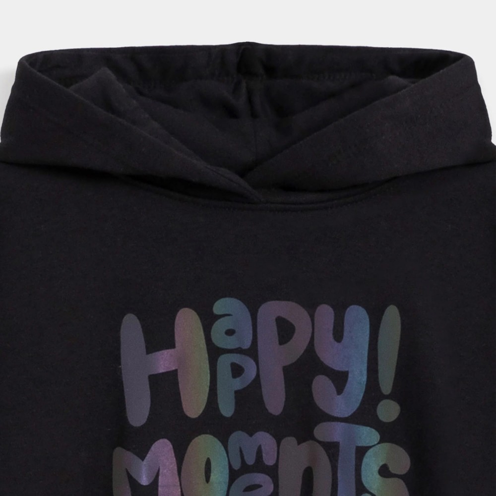 Happy Moments Printed Hoodie