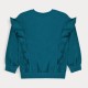 Sweatshirt With Ruffle Detail