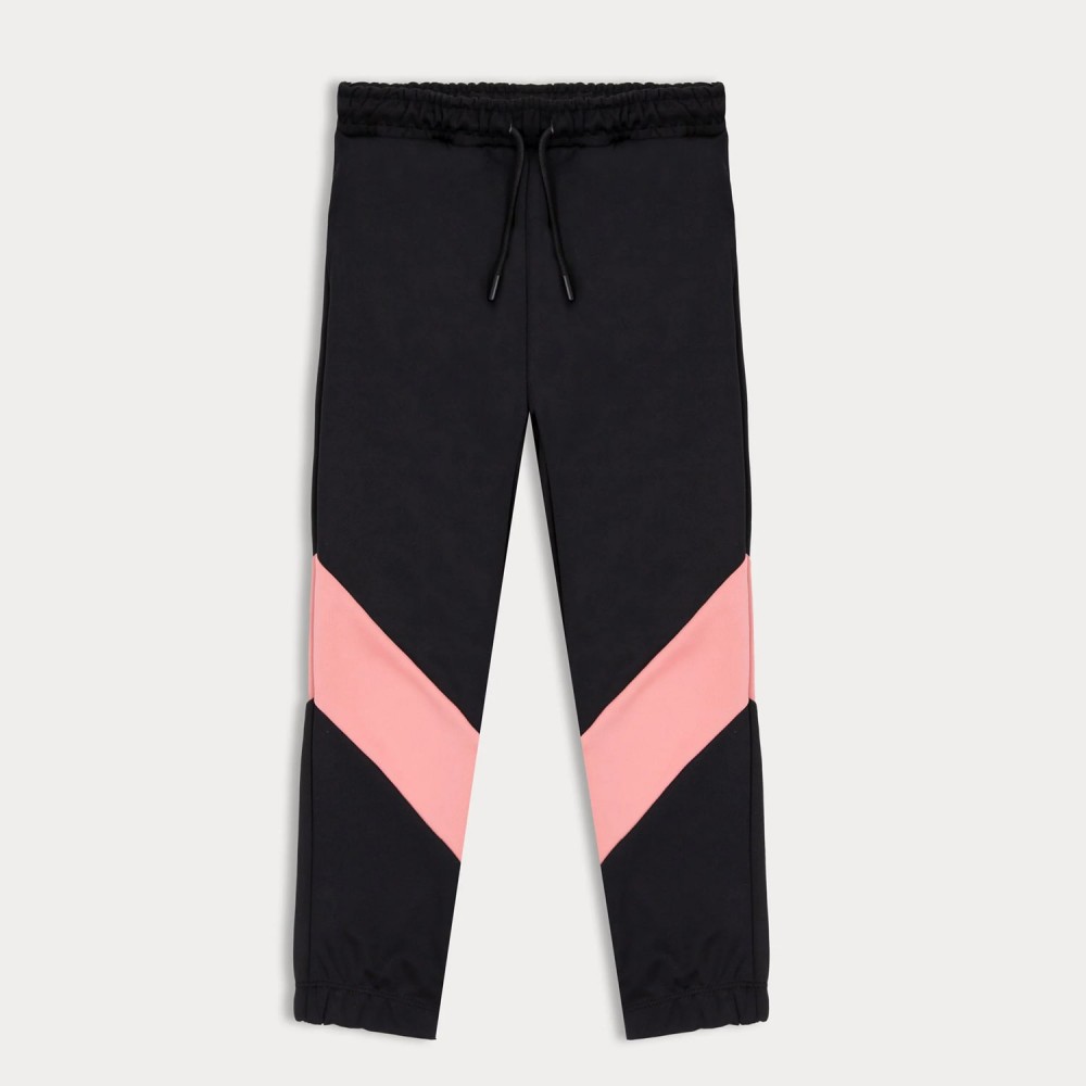 Elasticated Color Block Jogger Trouser