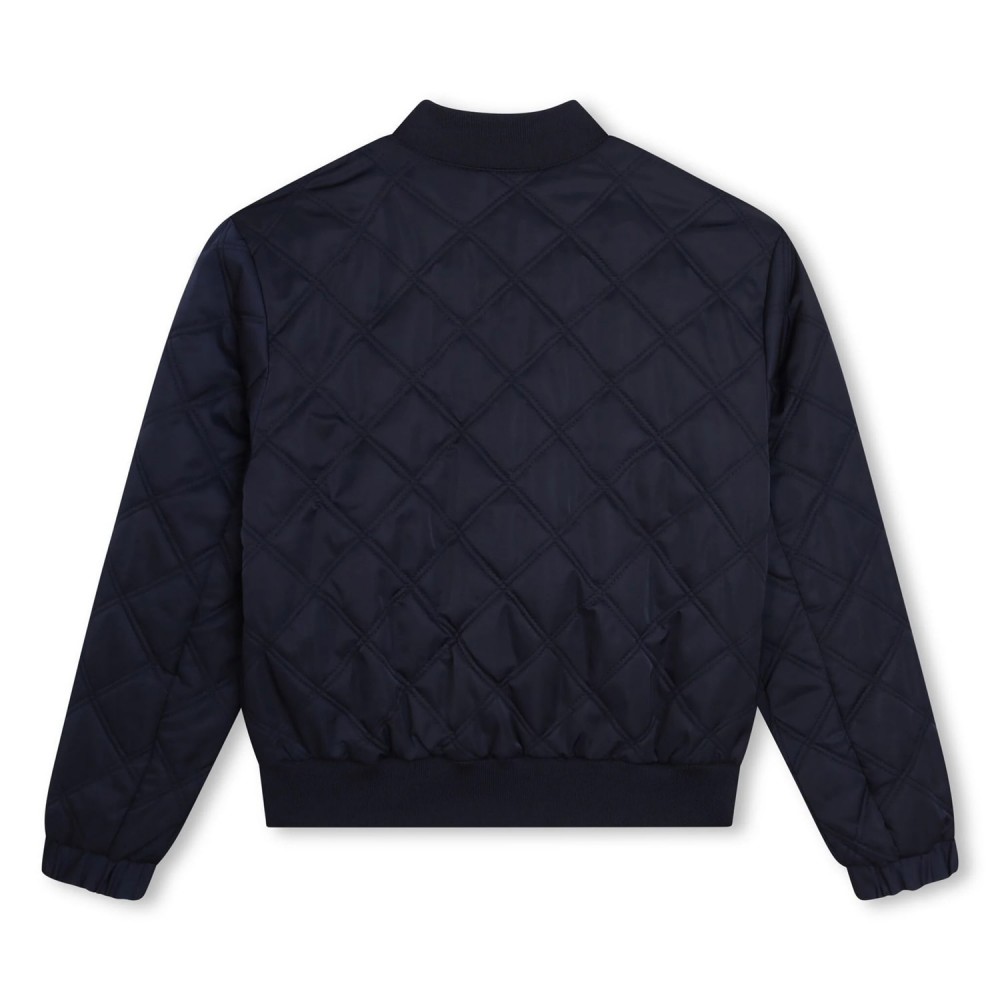 Quilted Bomber Jacket