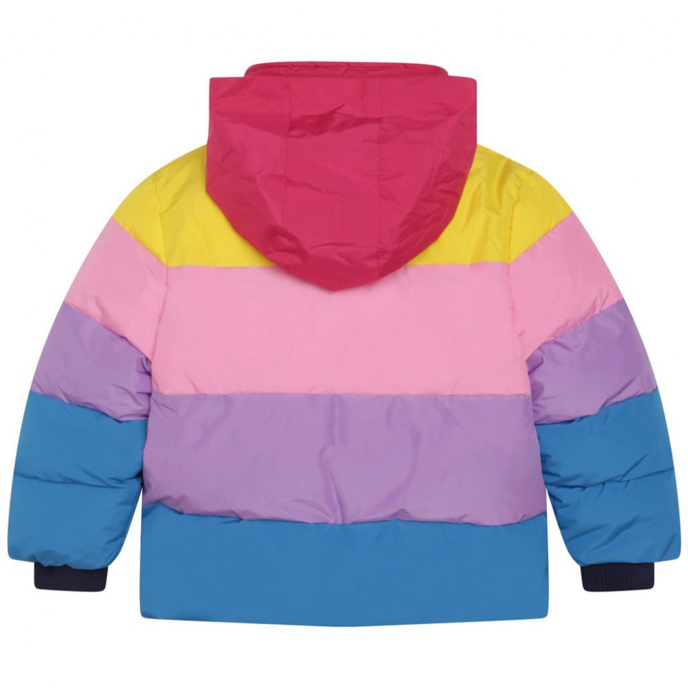 Color-blocked Puffer Jacket