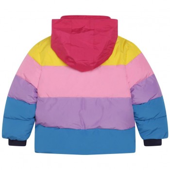 Color-blocked Puffer Jacket