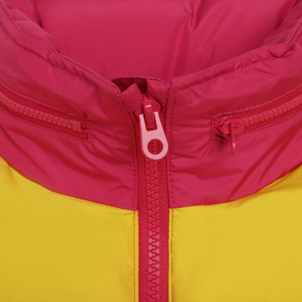 Color-blocked Puffer Jacket